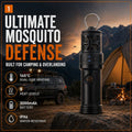 Rechargeable Outdoor Mosquito Repellent Device – Portable Camping Bug Repeller 3000mAh Battery for Hiking, Fishing, RV & Overlanding